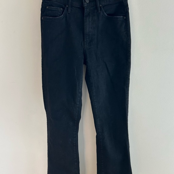 Mother High Waist Frayed Boot Cut Jeans - Picture 2 of 4